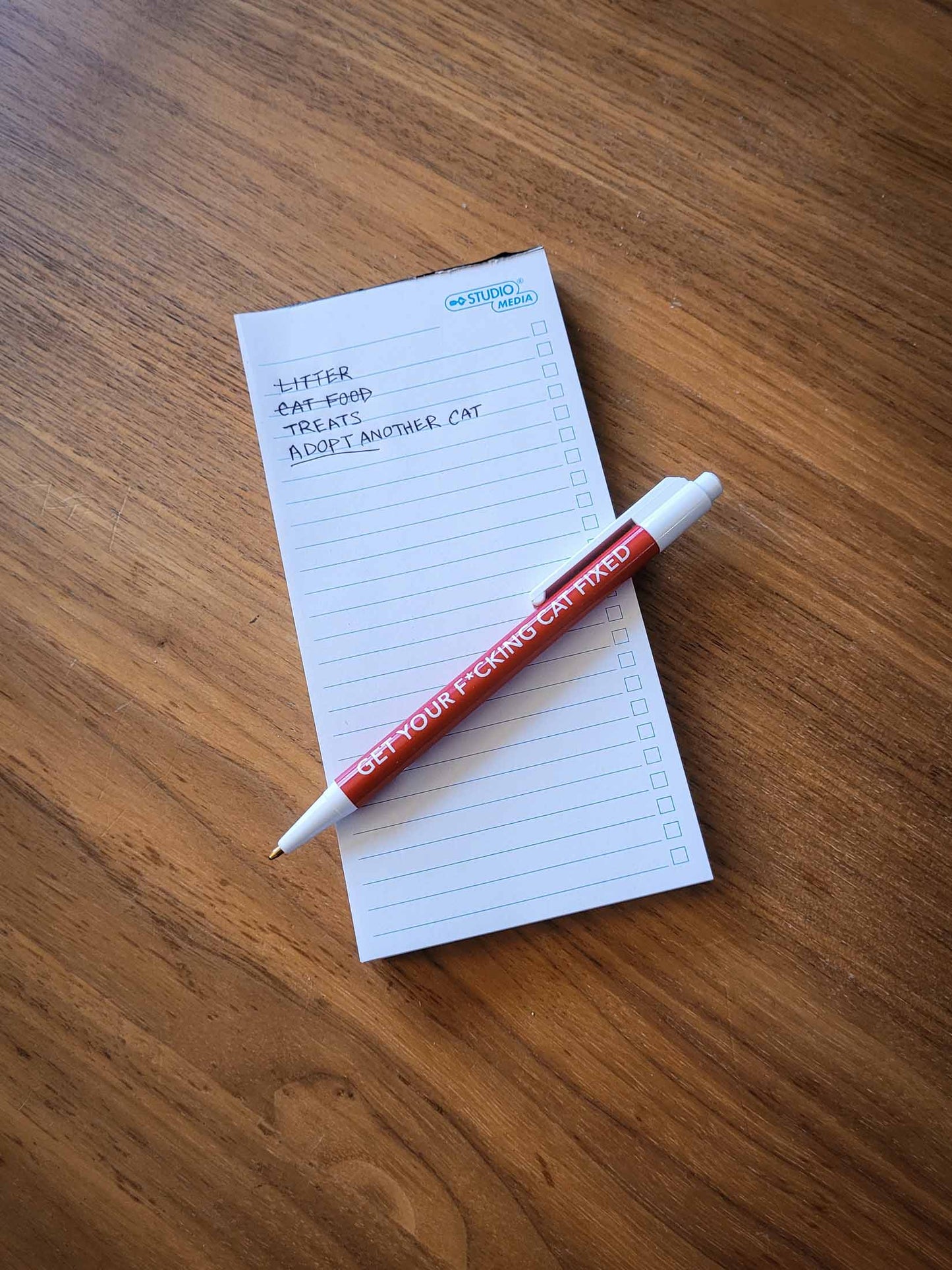 Get Your F*cking Cat Fixed Pen