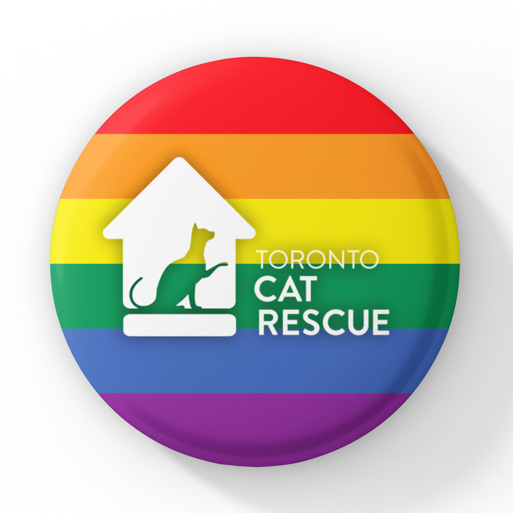 Toronto Cat Rescue Pride Magnet