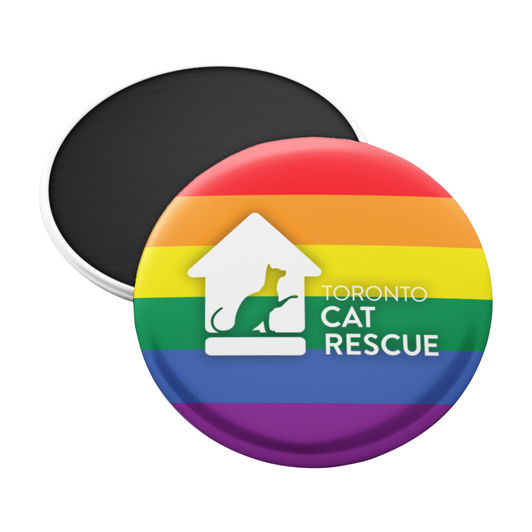 Toronto Cat Rescue Pride Magnet