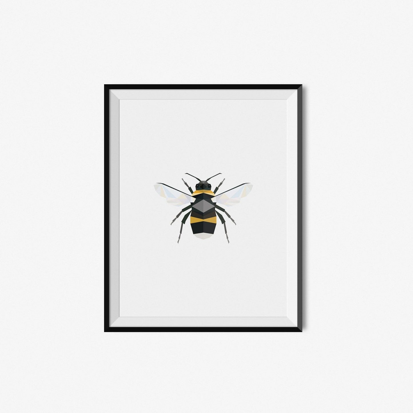 Bee | Geometric Art Print