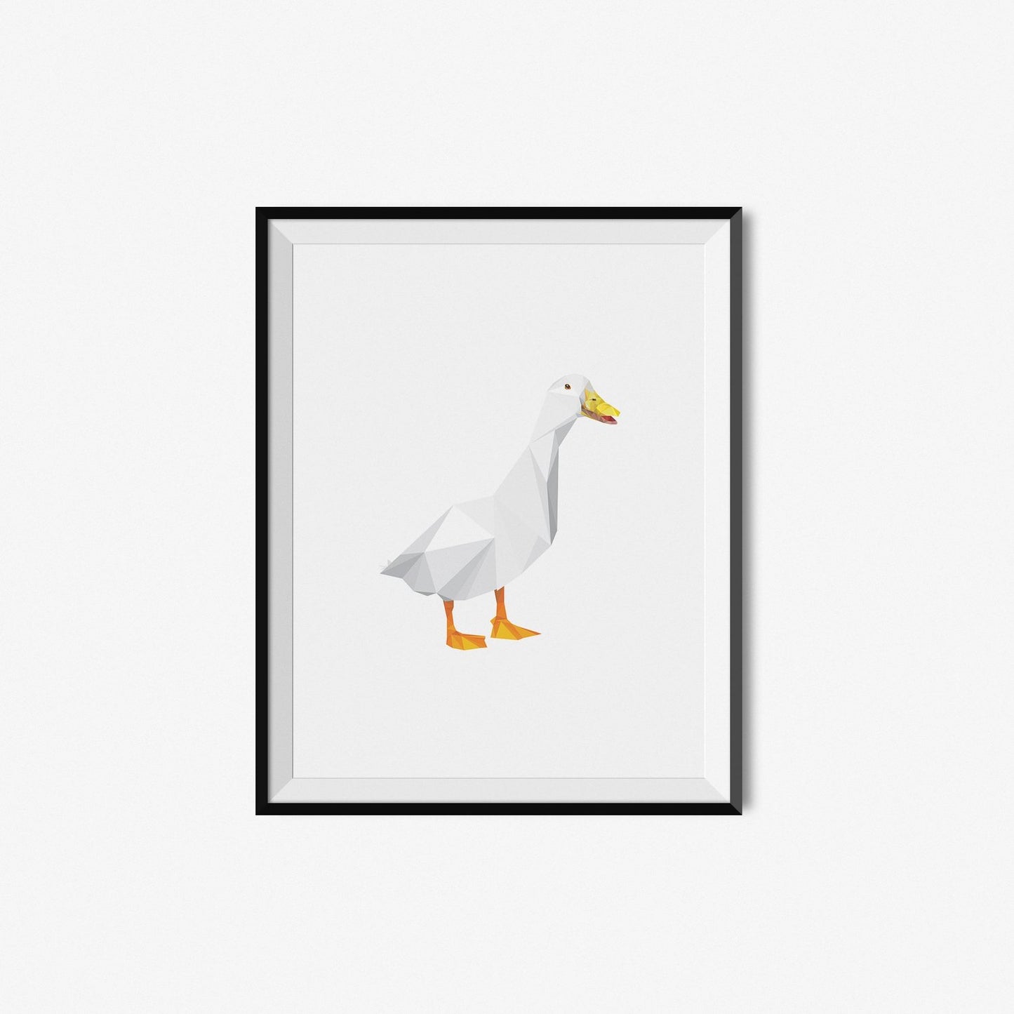 Duck | Geometric Art Print
