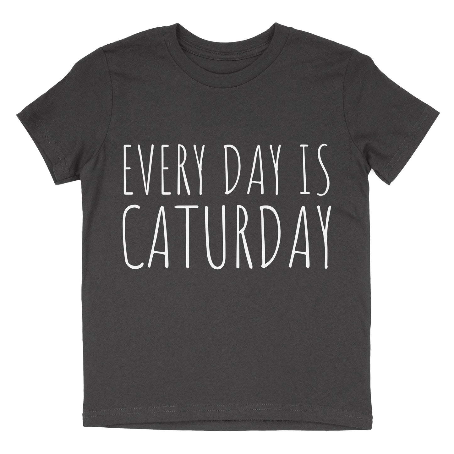 Every Day is Caturday Youth Tee | 100% Cotton
