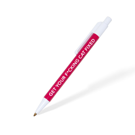 Get Your F*cking Cat Fixed Pen