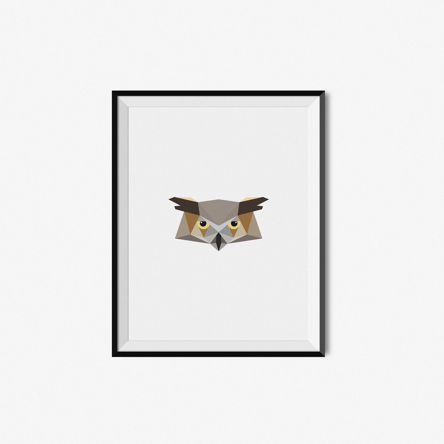 Owl | Geometric Art Print
