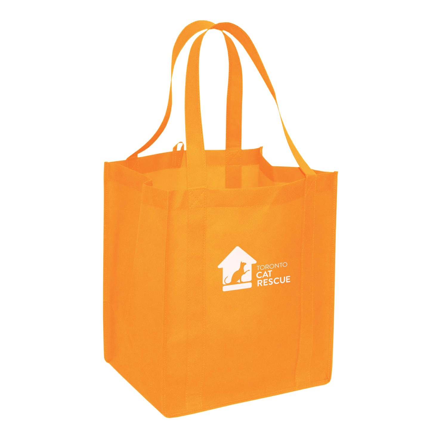 Every Day is Caturday Tote in Orange