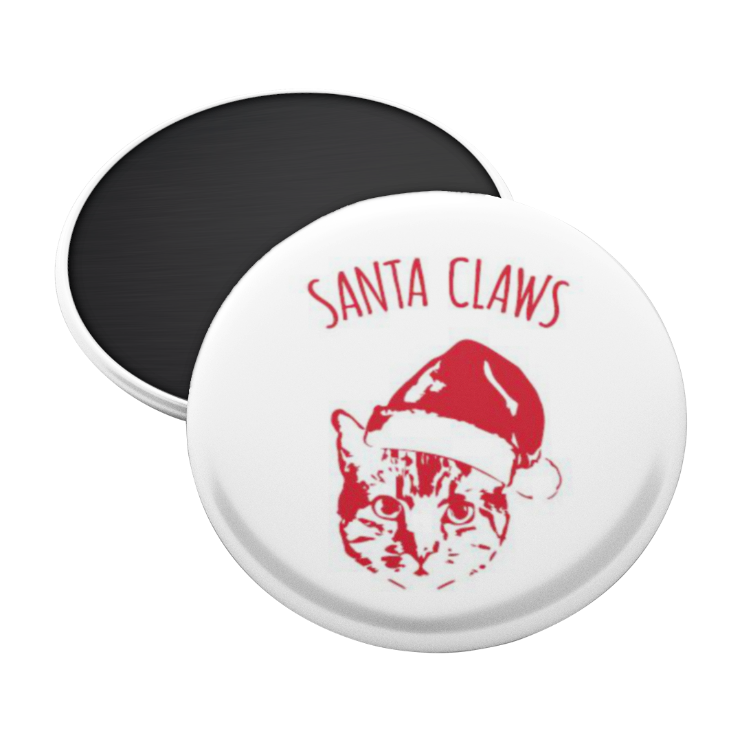 Santa Claws Magnet