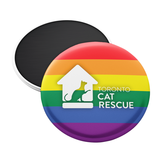 Toronto Cat Rescue Pride Magnet